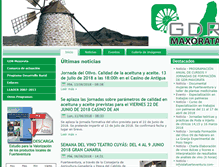Tablet Screenshot of gdrmaxorata.org